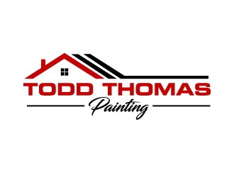 Todd Thomas Painting logo design by labo
