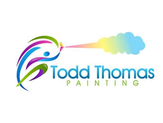 Todd Thomas Painting logo design by Dawnxisoul393