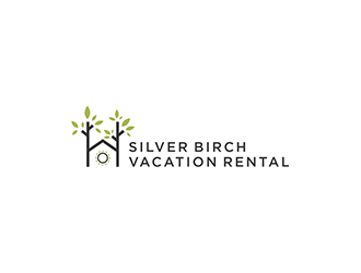 Silver Birch Vacation Rental logo design by blackcane