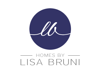 Homes By Lisa Bruni  logo design by Coolwanz
