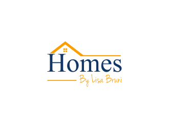 Homes By Lisa Bruni  logo design by haidar