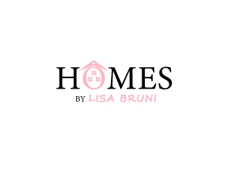 Homes By Lisa Bruni  logo design by r_design