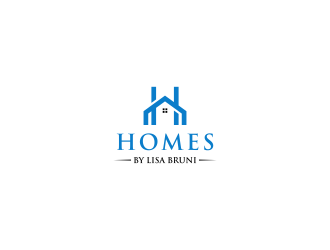 Homes By Lisa Bruni  logo design by uptogood