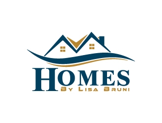 Homes By Lisa Bruni  logo design by fawadyk