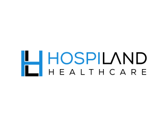 Hospiland Healthcare logo design by cintoko