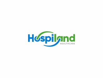 Hospiland Healthcare logo design by CreativeKiller