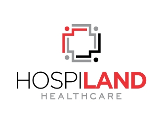 Hospiland Healthcare logo design by cikiyunn