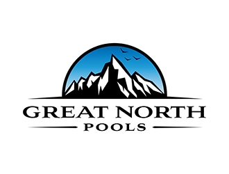 GREAT NORTH POOLS logo design by SteveQ