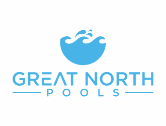GREAT NORTH POOLS logo design by luckyprasetyo