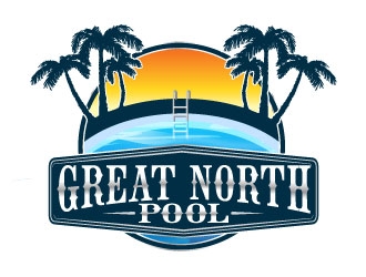 GREAT NORTH POOLS logo design by AYATA