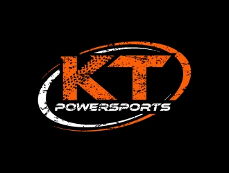 KT Powersports logo design by jishu