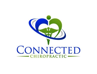 Connected Chiropractic logo design by uttam