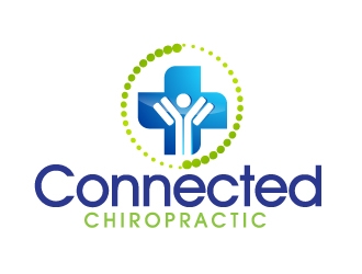 Connected Chiropractic logo design by Dawnxisoul393