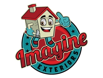 Imagine Exteriors   logo design by SDLOGO