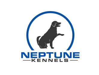 Neptune Kennels  logo design by MarkindDesign