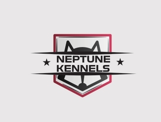 Neptune Kennels  logo design by GologoFR