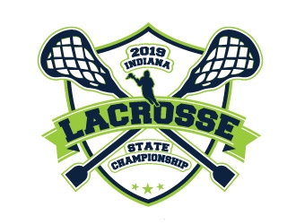 2019 Indiana Lacrosse State Championship logo design by REDCROW