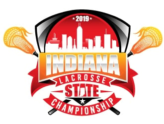 2019 Indiana Lacrosse State Championship logo design by Suvendu