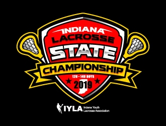 2019 Indiana Lacrosse State Championship logo design by jishu