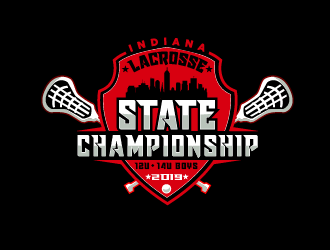 2019 Indiana Lacrosse State Championship logo design by firstmove