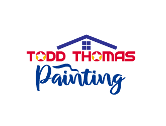 Todd Thomas Painting logo design by justin_ezra