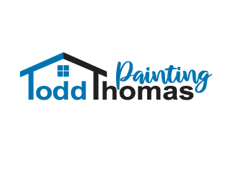 Todd Thomas Painting logo design by justin_ezra