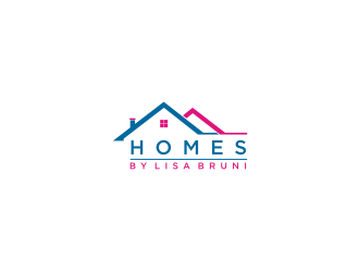 Homes By Lisa Bruni  logo design by Barkah