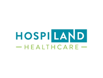 Hospiland Healthcare logo design by akilis13
