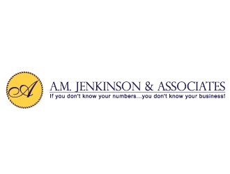 A.M. Jenkinson & Associates logo design by desynergy