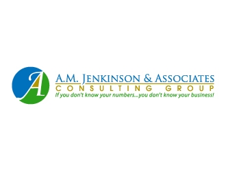 A.M. Jenkinson & Associates logo design by desynergy