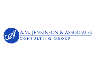 A.M. Jenkinson & Associates logo design by pollo