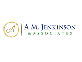 A.M. Jenkinson & Associates logo design by aura