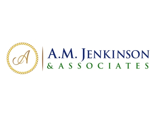 A.M. Jenkinson & Associates logo design by aura