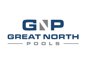 GREAT NORTH POOLS logo design by EkoBooM