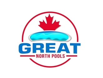 GREAT NORTH POOLS logo design by bougalla005