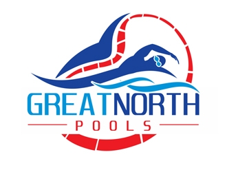 GREAT NORTH POOLS logo design by creativemind01