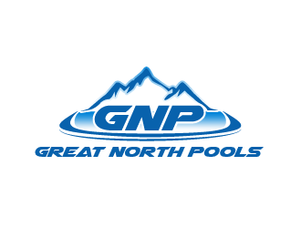 GREAT NORTH POOLS logo design by IanGAB