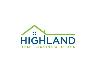 Highland Home Staging & Design logo design by dewipadi