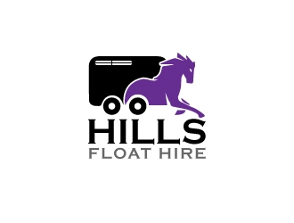 HILLS FLOAT HIRE logo design by jhanxtc