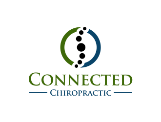 Connected Chiropractic logo design by Girly