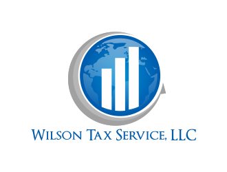 Wilson Tax Service, LLC logo design by Greenlight