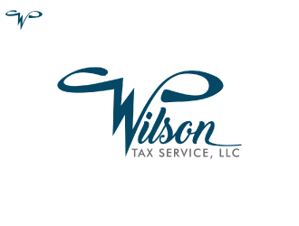Wilson Tax Service, LLC logo design by nona