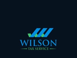Wilson Tax Service, LLC logo design by tec343