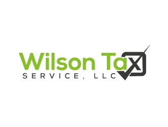 Wilson Tax Service, LLC logo design by fawadyk