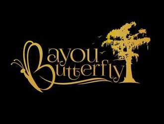 Bayou Butterfly, LLC logo design by DreamLogoDesign