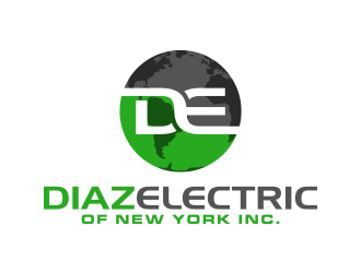 Diaz Electric of New York Inc. logo design by lexipej
