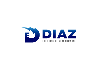Diaz Electric of New York Inc. logo design by SOLARFLARE