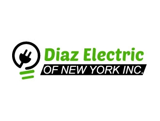 Diaz Electric of New York Inc. logo design by HannaAnnisa