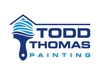 Todd Thomas Painting logo design by gitzart