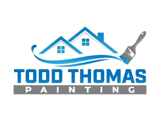 Todd Thomas Painting logo design by jaize